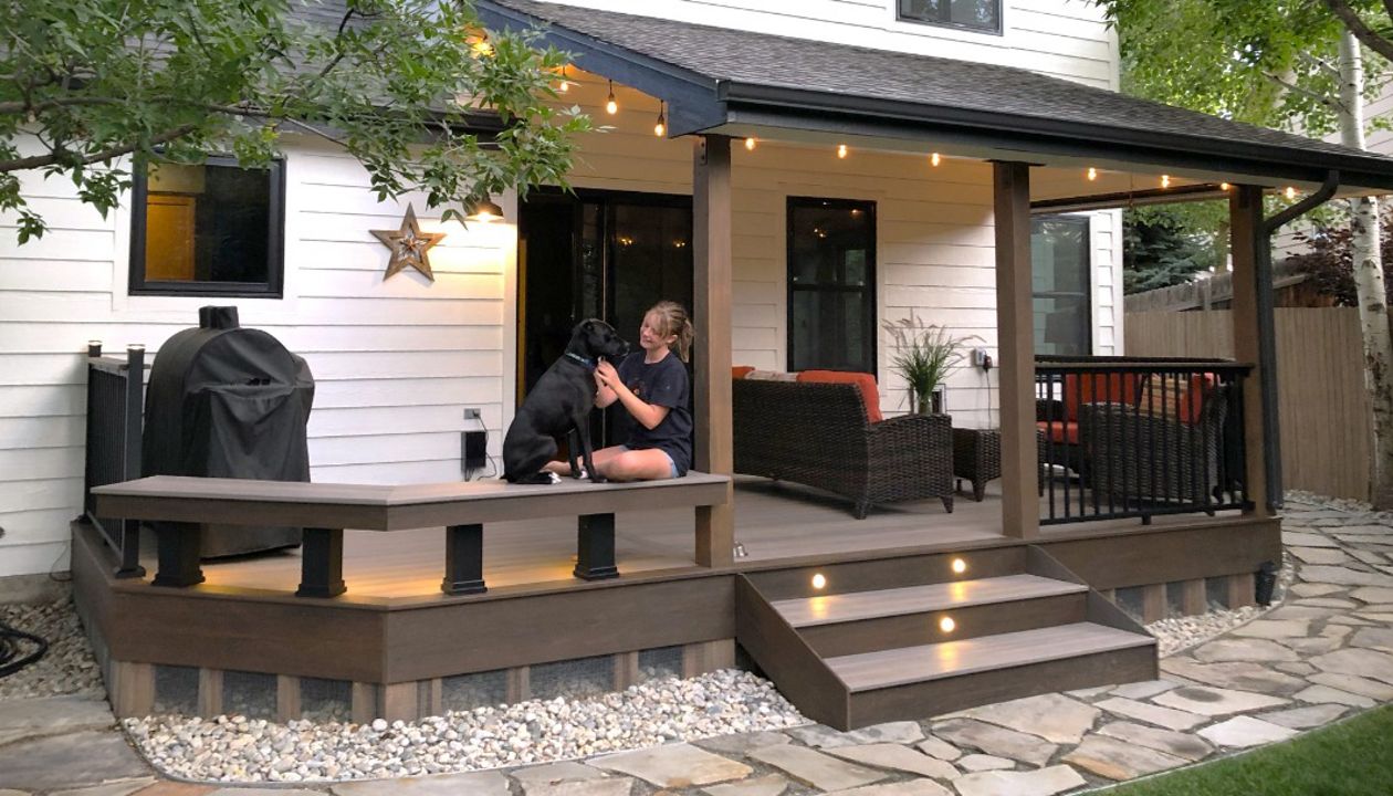 TREX Enhance deck in Rocky Harbor located in Arvada, CO