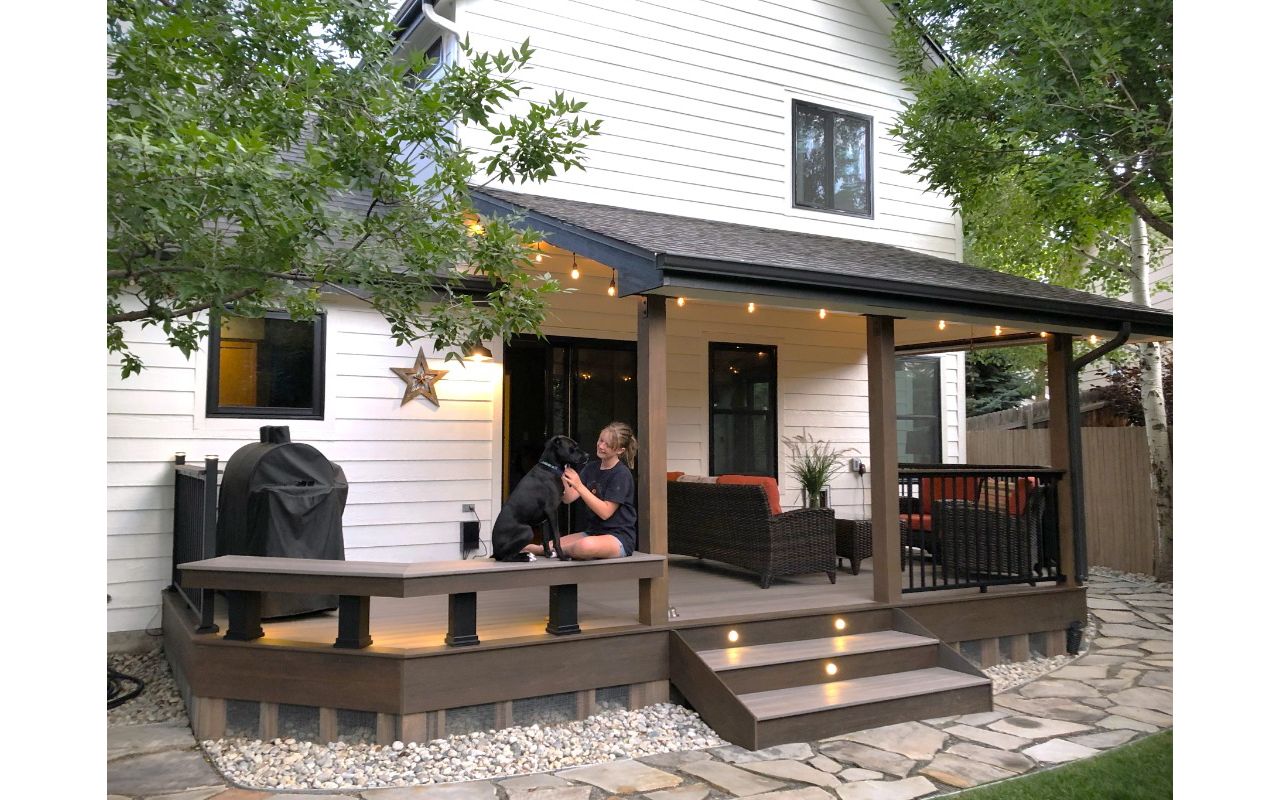TREX Enhance deck in Rocky Harbor located in Arvada, CO