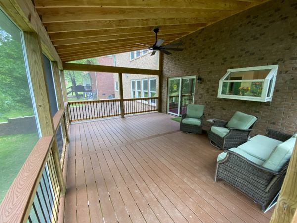 2nd Story Trex Select Saddle deck