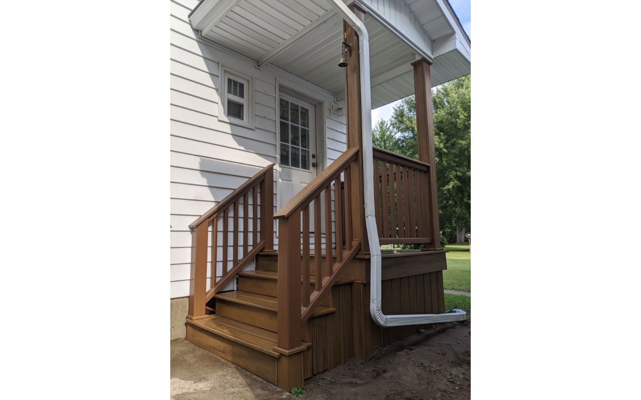 Custom porch re-deck.