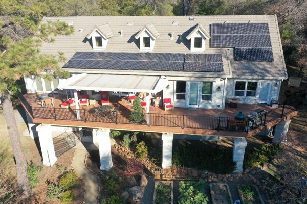 Trex Transcend Tiki Torch Decking in Meadow Vista, CA