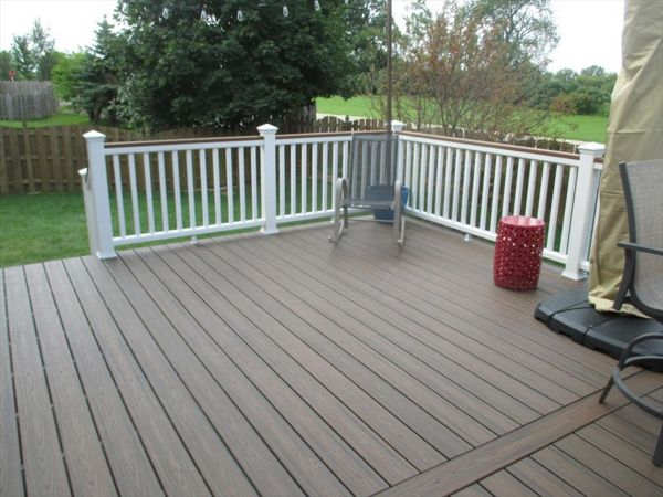 Spiced Rum Deck with Cocktail Rail