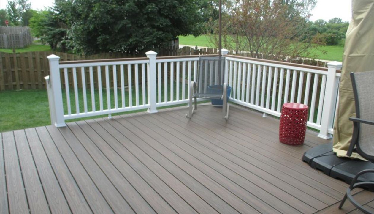 Spiced Rum Deck with Cocktail Rail