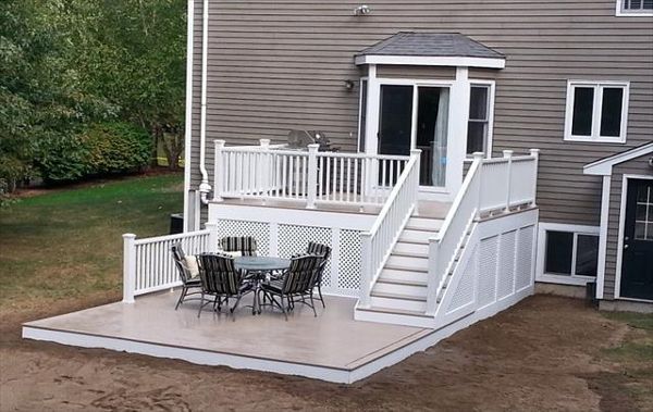 Rope Swing Decking, Transcend Railing