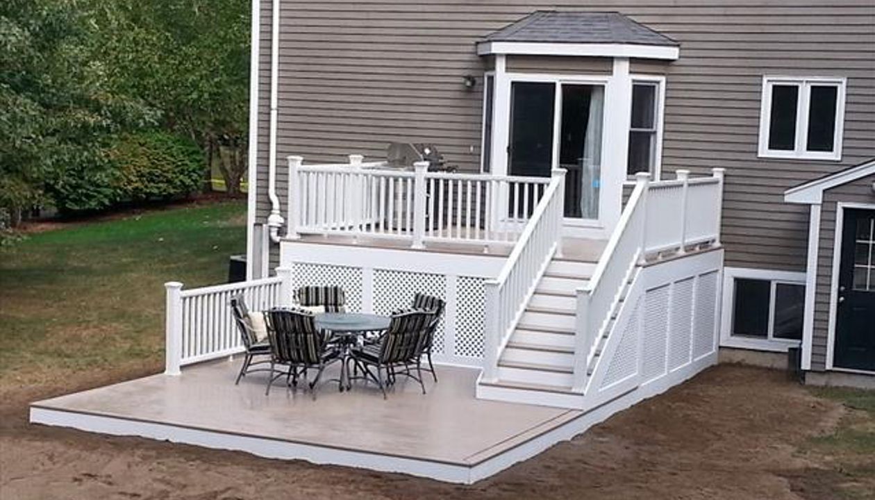 Rope Swing Decking, Transcend Railing