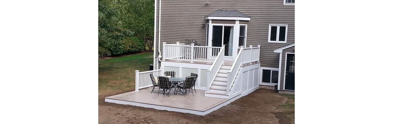 Rope Swing Decking, Transcend Railing