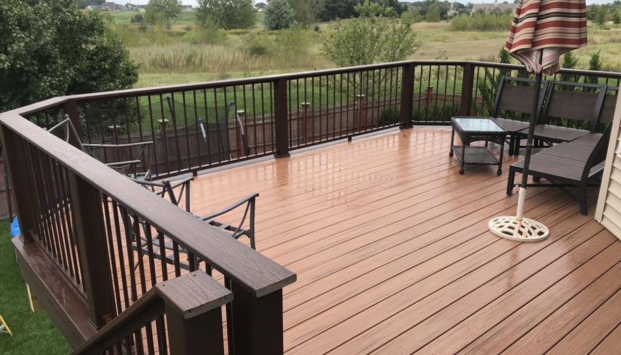 Trex Tiki Torch and Lava Rock cocktail Rails