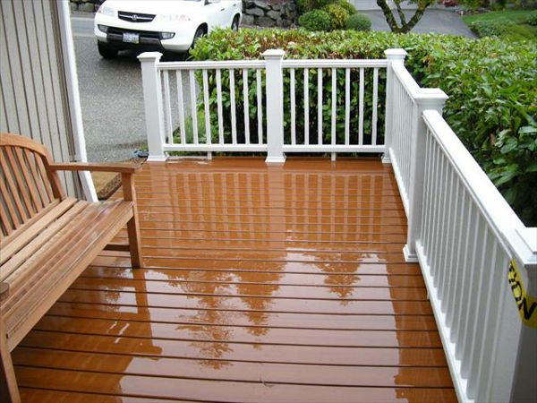 Burnished amber w/transcend railing