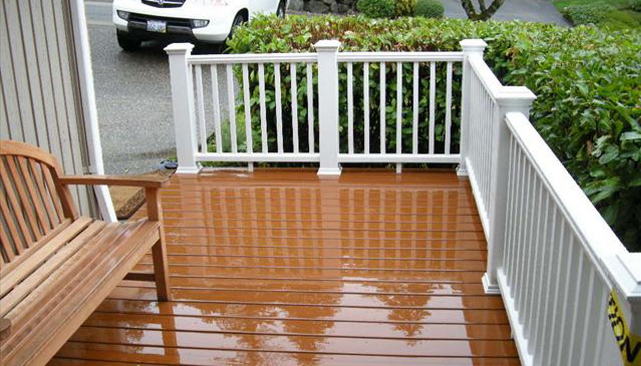 Burnished amber w/transcend railing