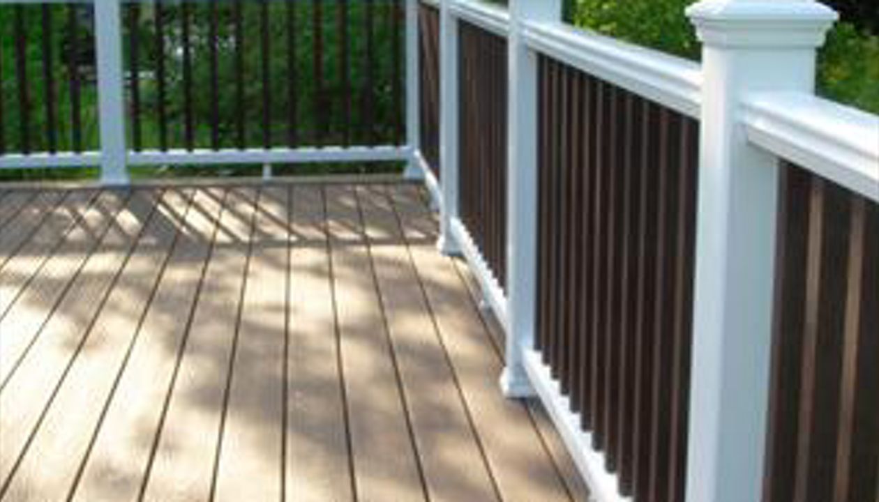 Trex Deck with Transcend Rails
