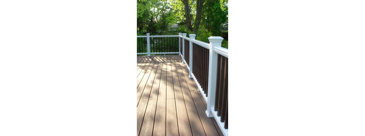Trex Deck with Transcend Rails
