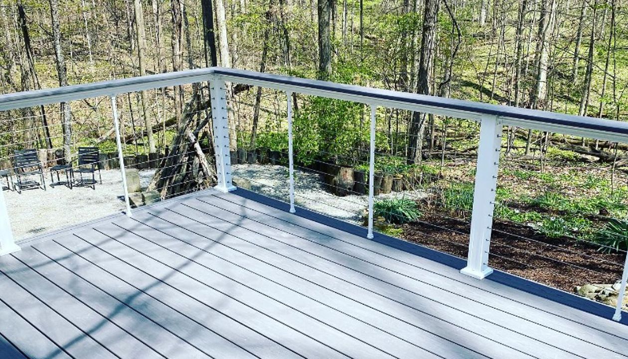 Trex Island Mist Decking