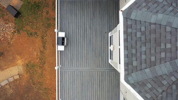 Trex Transcend Island Mist with Select Railing - Charlottesville