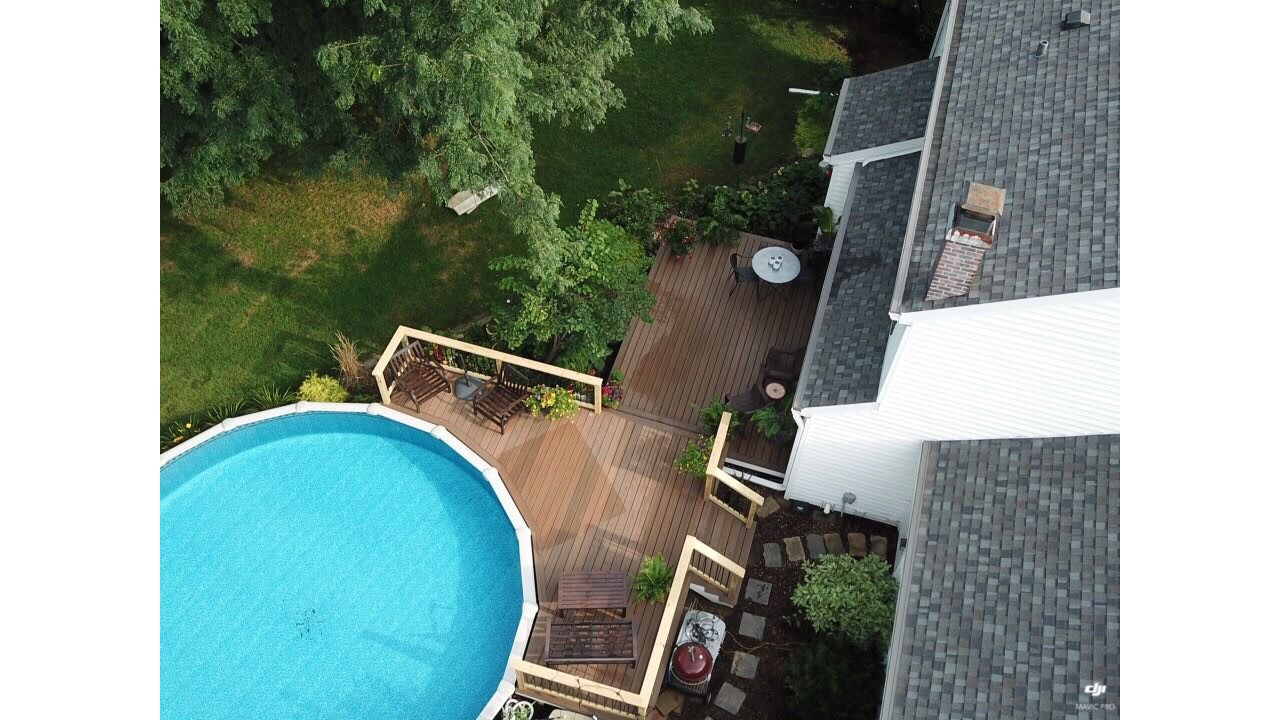 Trex deck in Zionsville