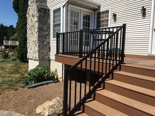 Trex Enhance Beach Dune With Saddle Stairs in Reading PA