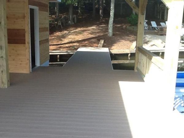 Trex Transcend Rope Swing Decking make a great statement