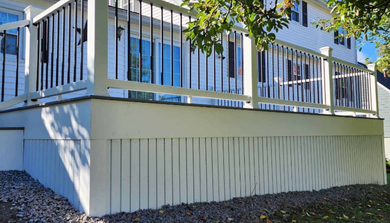 Pebble Grey Rear Porch