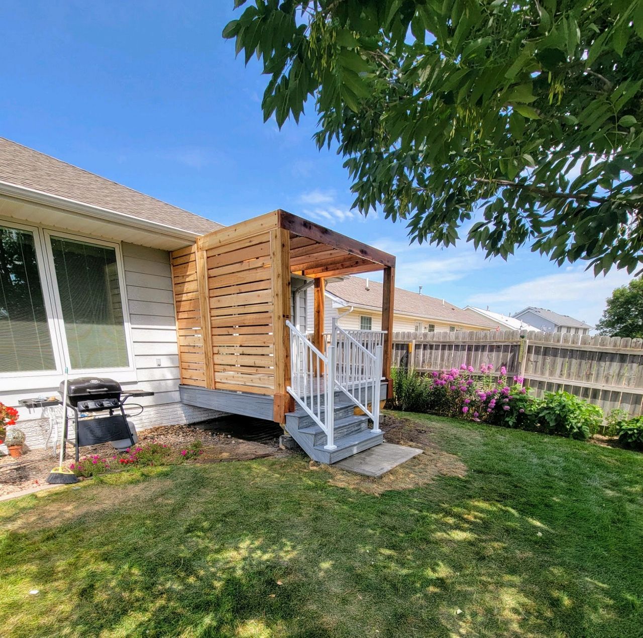 Foggy Wharf w/ Custom Cedar Pergola