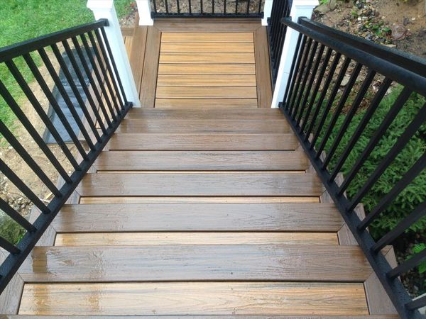 Picture frame stairs