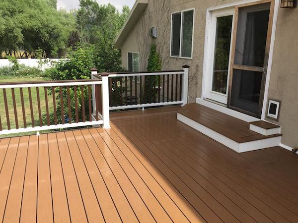 tree house decking classic white facia trex transcend rail with cap