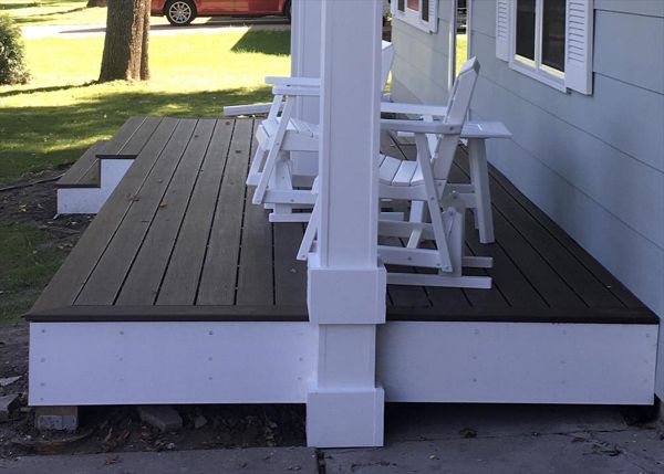 Spiced Rum Picture Frame With Post Wrap