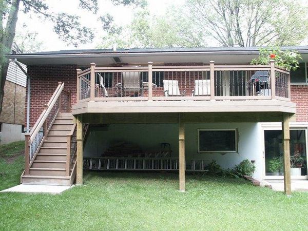 Trex Accents w Aluminum Ballusters