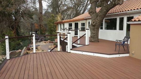 Trex Transcend Tropical Tiki Torch, with LED riser lights