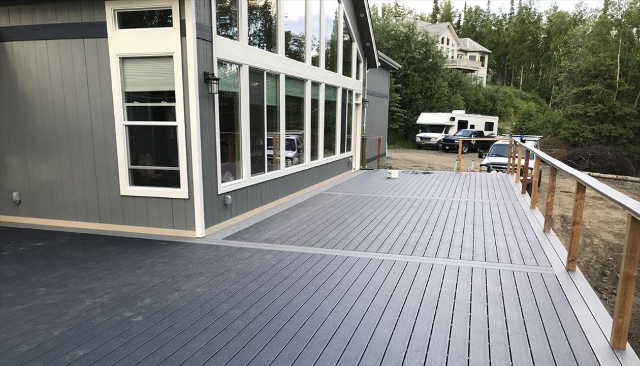 Go big or go home!  This deck is ready for a party.