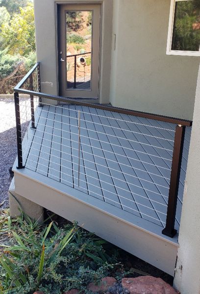 "Gravel Path" with SS cable rail - Village of Oak Creek