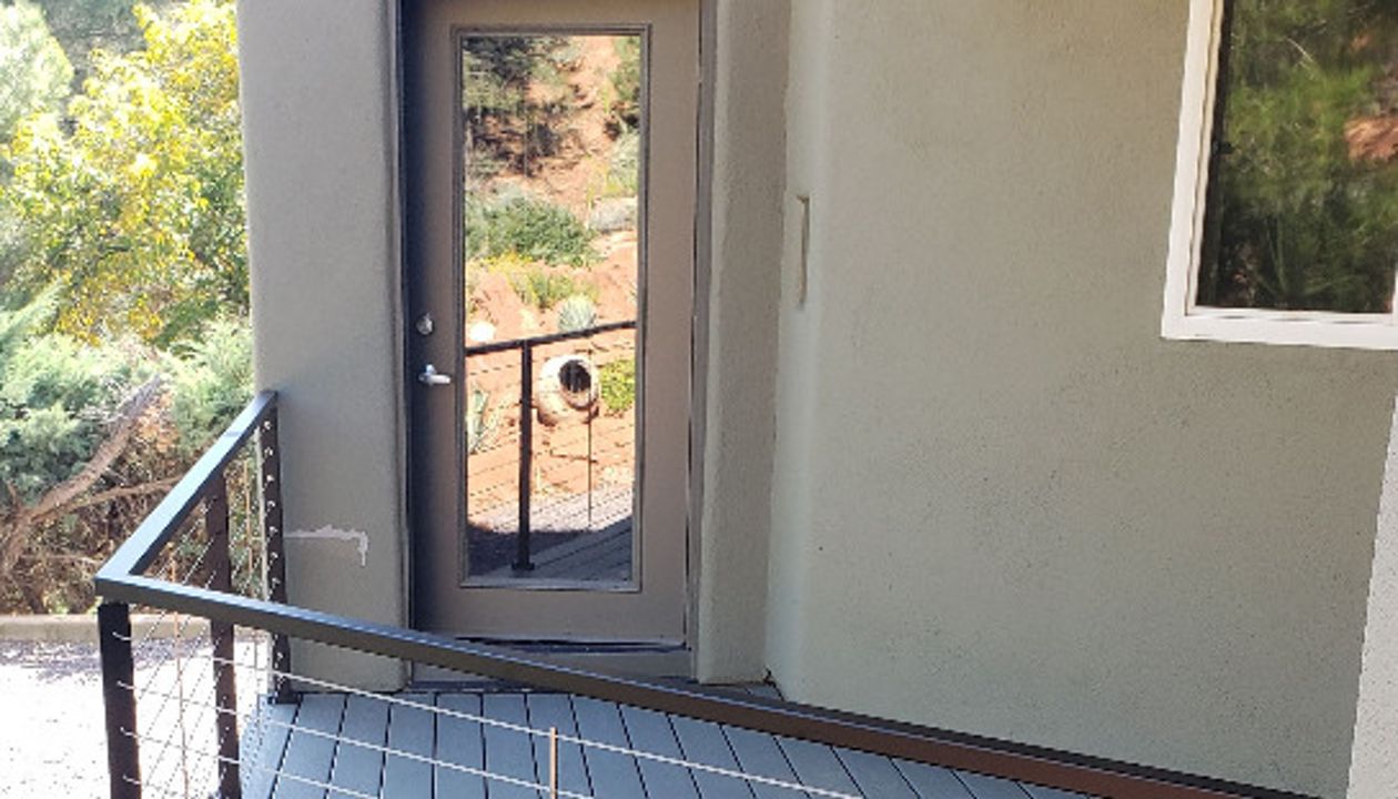 "Gravel Path" with SS cable rail - Village of Oak Creek