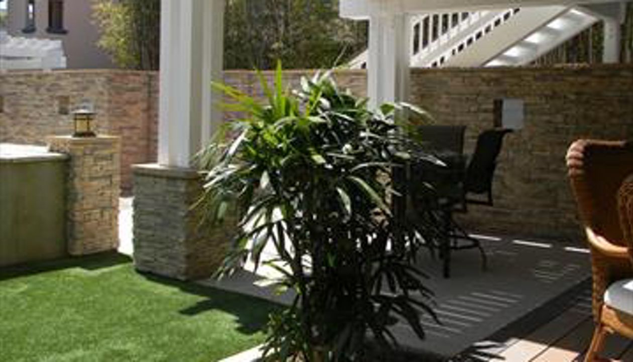 Ground level and second story Trex decks, Carlsbad, CA