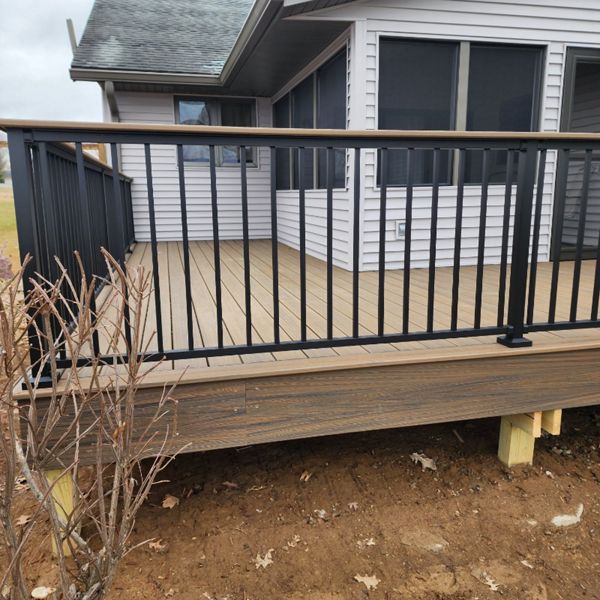 Hickock trex deck project