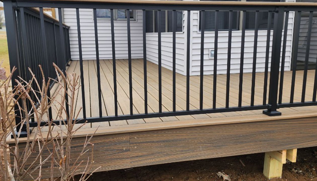 Hickock trex deck project