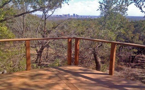 Custom Trex composite deck, Austin area, Texas