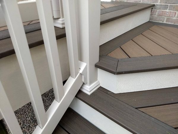 Northville Deck, Staircase, Coastal Bluff and Coastal Sand, Naturals Decking