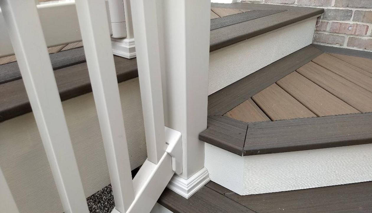 Northville Deck, Staircase, Coastal Bluff and Coastal Sand, Naturals Decking