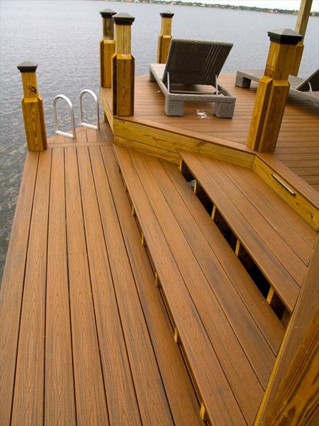 Step Down for Paddle Board and Kayak Access