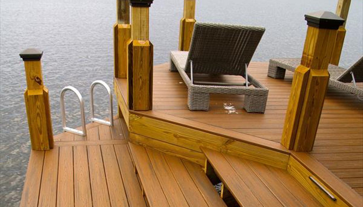 Step Down for Paddle Board and Kayak Access