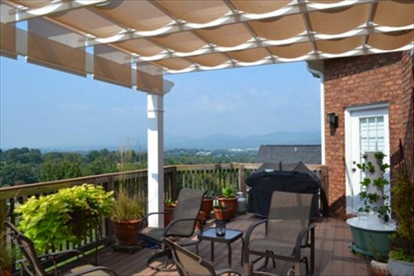 Roanoke, VA - TREX Pergola on Existing Deck