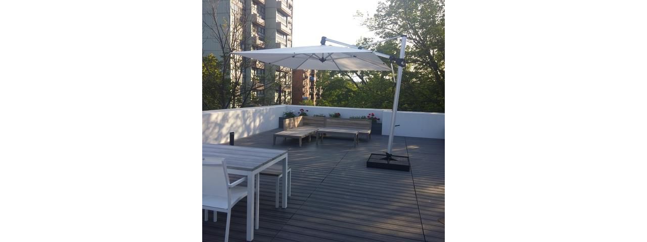 Terrasse sur toit