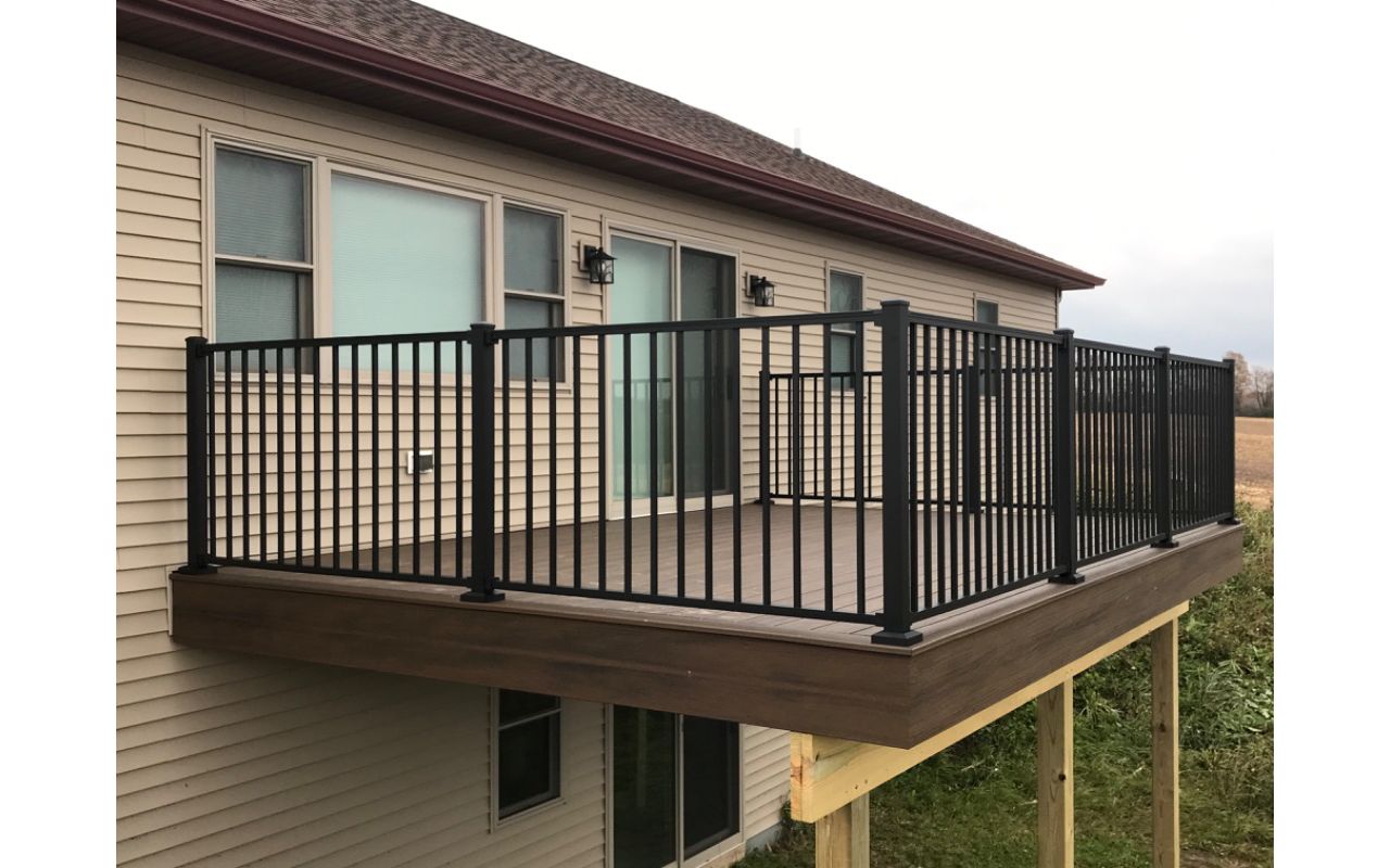 Transcend Spiced Rum with Signature black railing