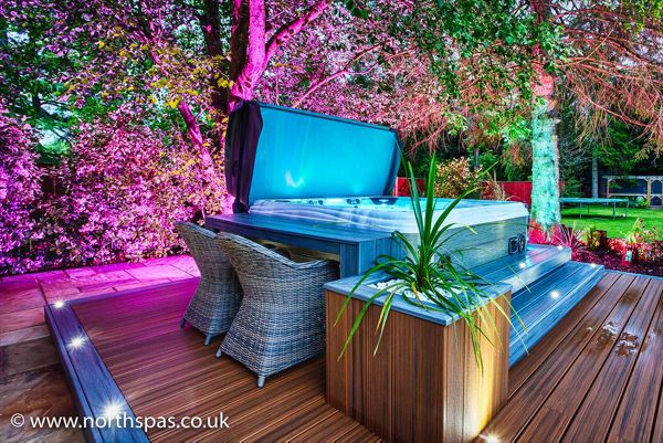 Tiki Torch contrasted by Grey Island Mist