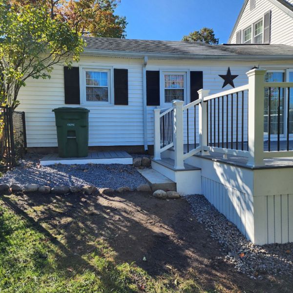 Pebble Grey Rear Porch