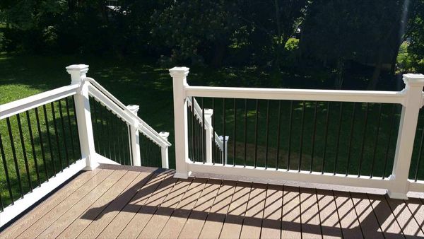 Trex Transcend Havana Gold Trex Transcend railing Trex Elevations framing