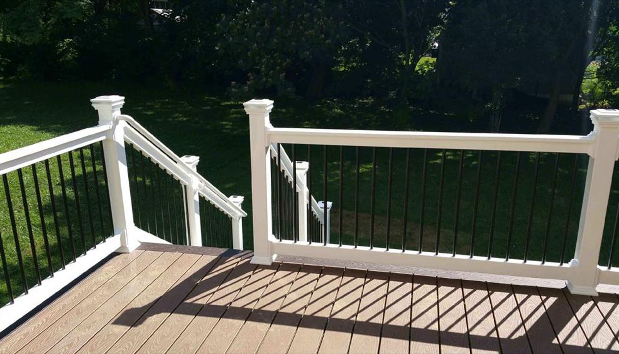 Trex Transcend Havana Gold Trex Transcend railing Trex Elevations framing