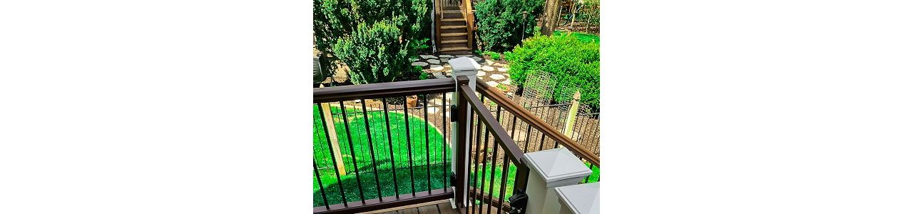 Trex Transcend Havana Gold Trex Transcend railing Trex Elevations framing