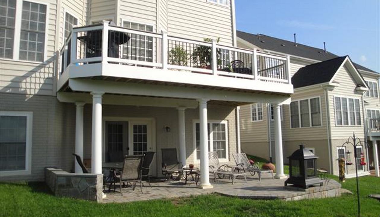 trex gravel path flooring and trex trim