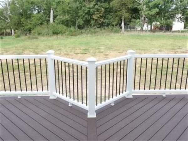 Trex Transcends Lava Rock, Transcends Rail