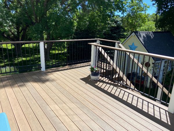 Trex Enhance toasted sand