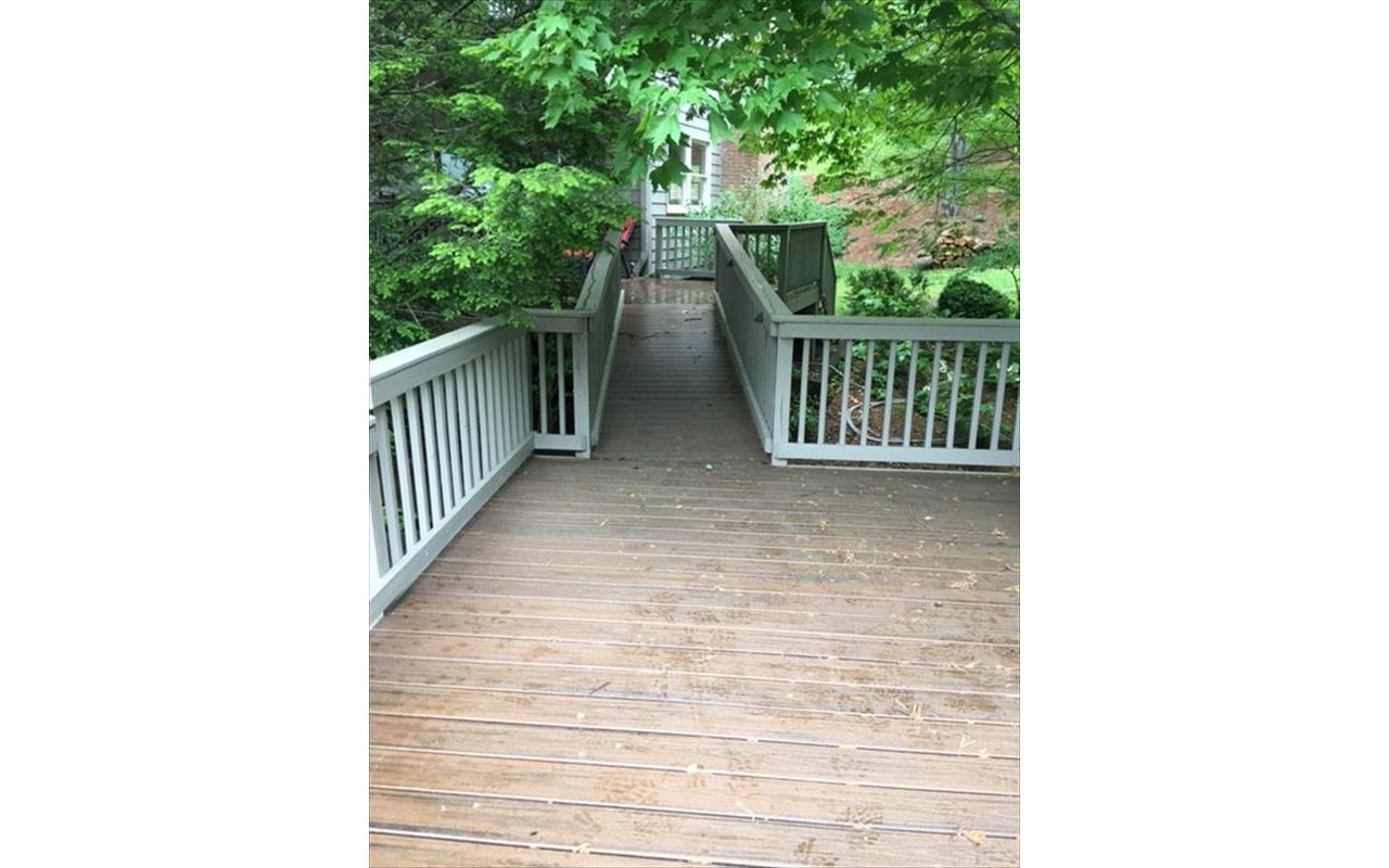 Trex Transcend walkway provides great slip resistant surface